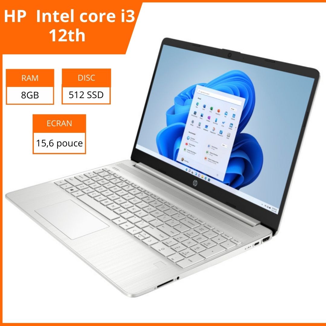 HP 15   - Core i3 - 8Gb Ram - 512 SSD